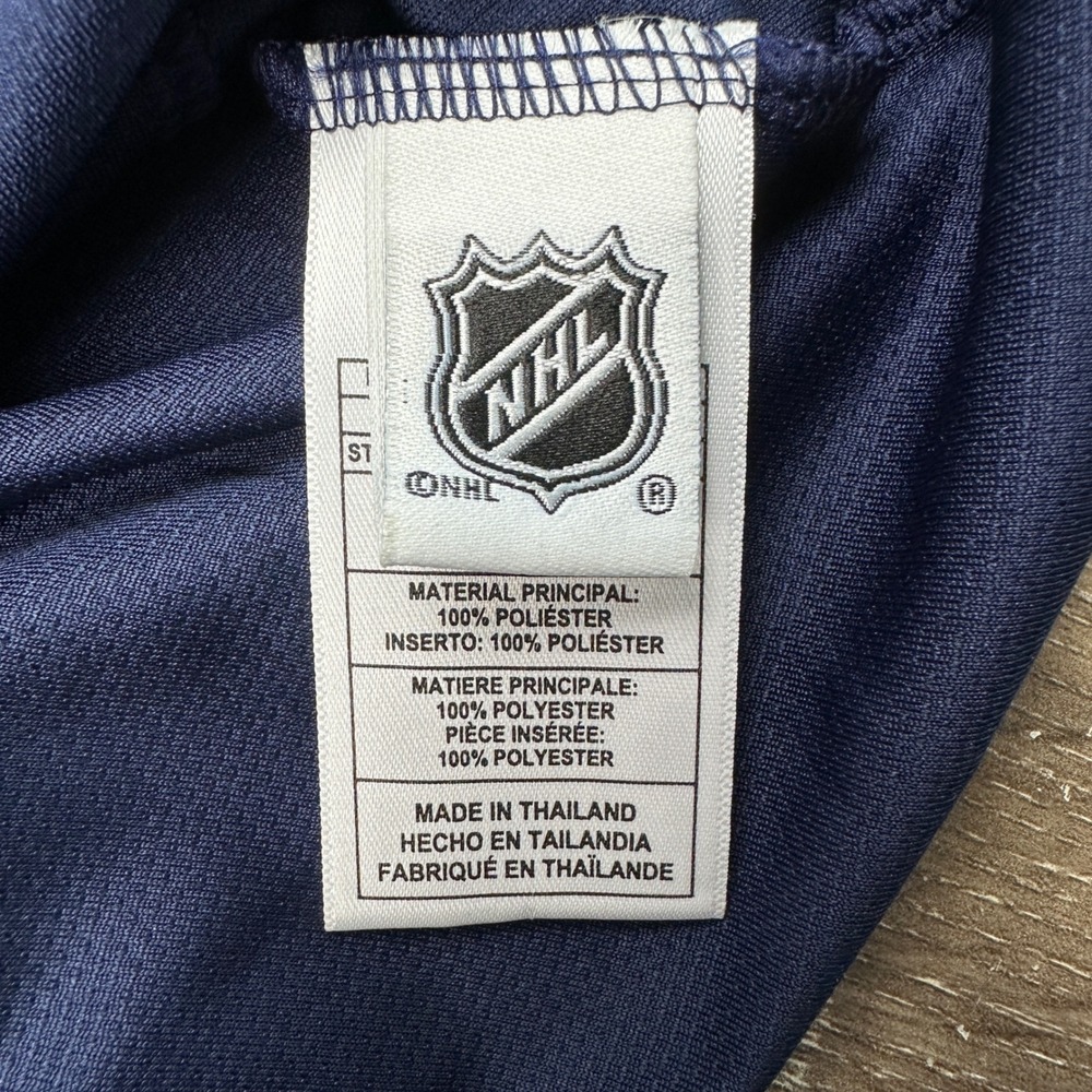 Adidas Nashville Predators NHL Quarter Zip Pullover Navy Blue Mens 2XL Hockey - Picture 5 of 8